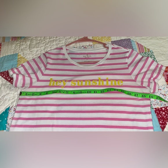 Kate Spade “Hey Sunshine” T shirt size S - Picture 6 of 6